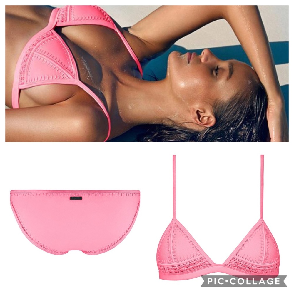 Triangl Bikini Gigi Bottom in Strawberry Shortcake